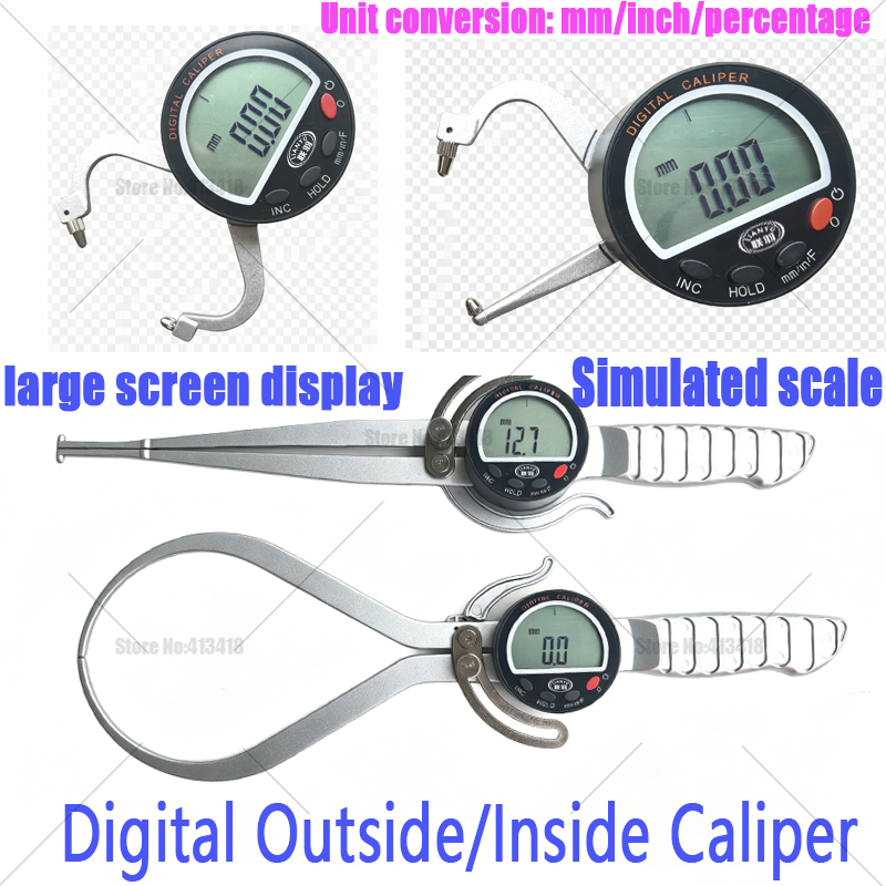 Digital Caliper 150Mm Stainless Steel - 0-6inch 0-8inch External digital caliper 0-150mm.