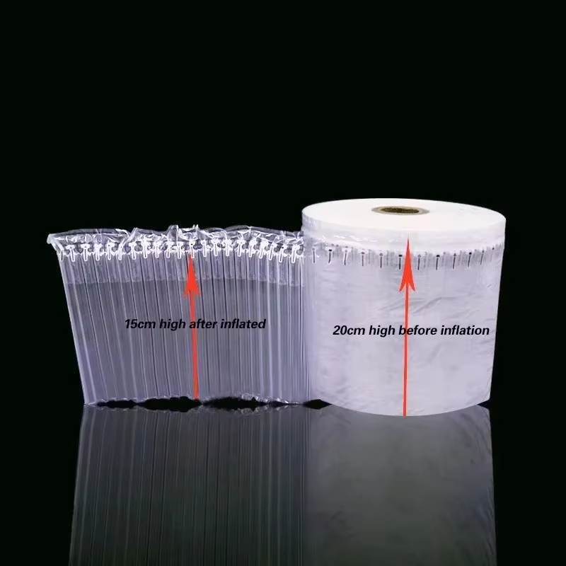Air Bubble Wrap Roll Packaging - 50M Shockproof Drop-Proof Air Column Bags