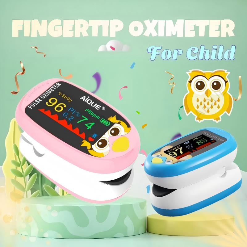 Pulse Oximeter Fingertip Rechargeable - AiQUE Child Fingertip Pulse Oximeter Baby