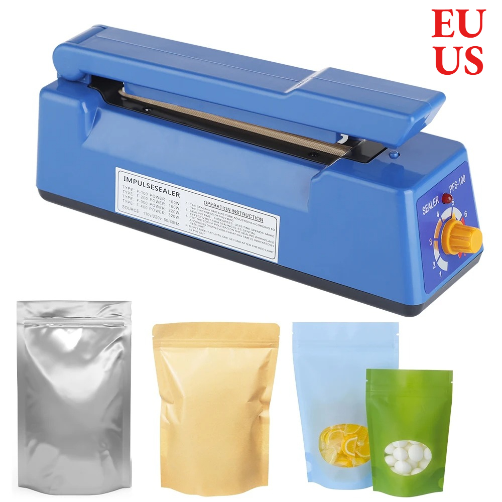 Plastic Bag Impulse Heat Sealer - Sealing Machine Electric Heat Sealer Hand