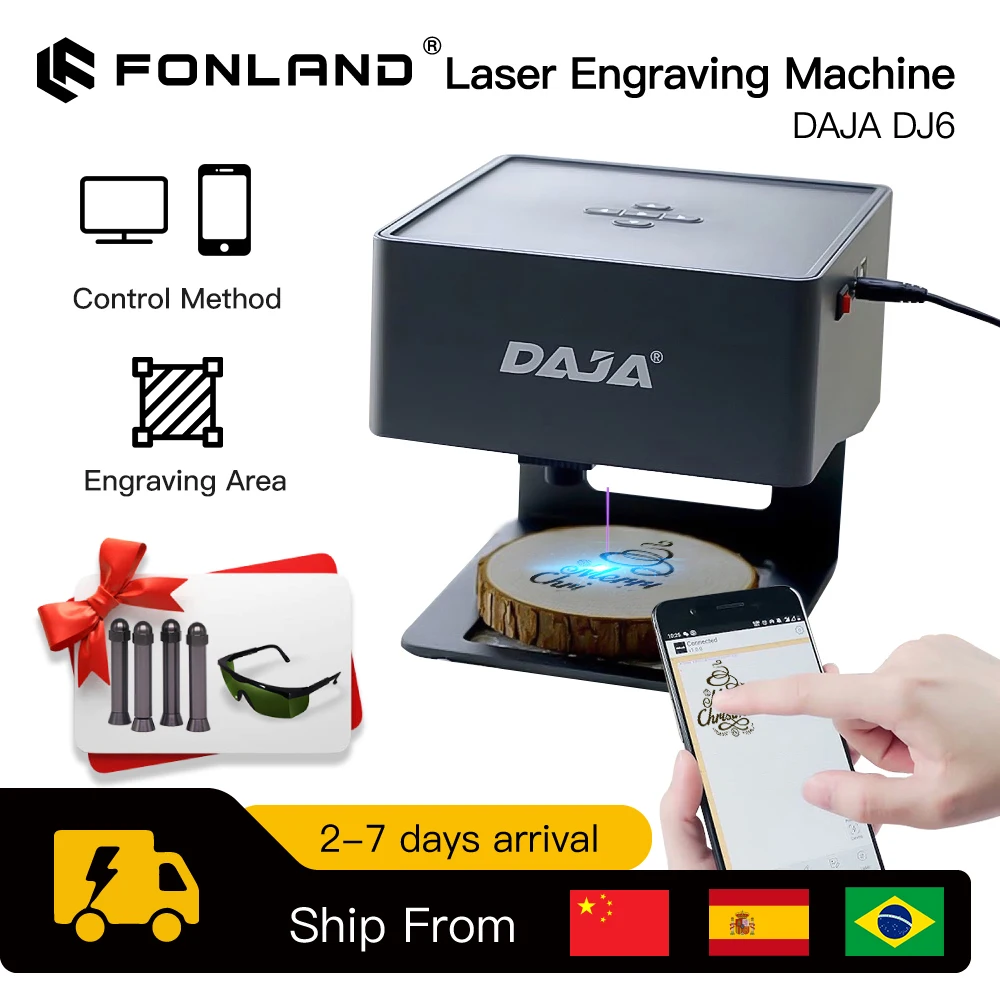 Fiber Laser Marking Machine 30W - DAJA Laser Engraver CNC DIY DJ6