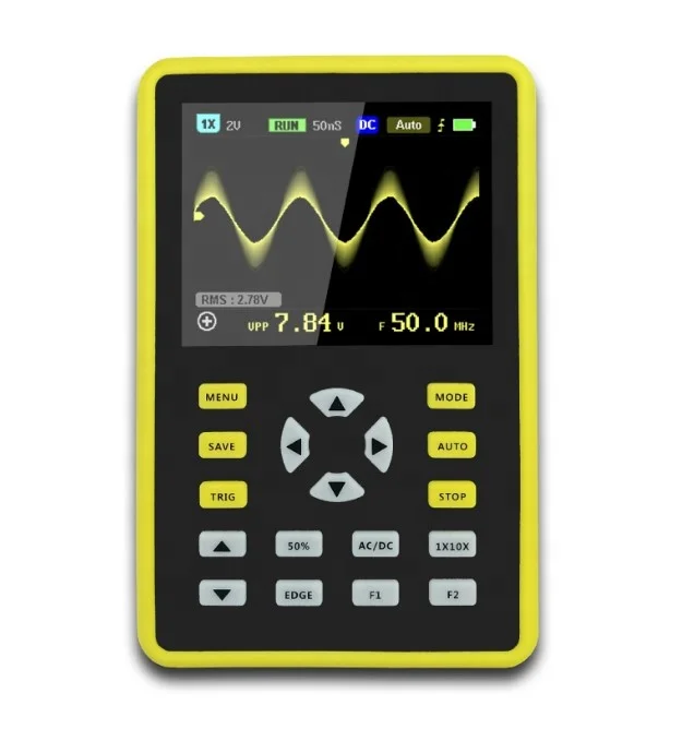 Fnirsi Digital Oscilloscope Handheld - 100MHz Bandwidth 500MS Sampling Digital Portable