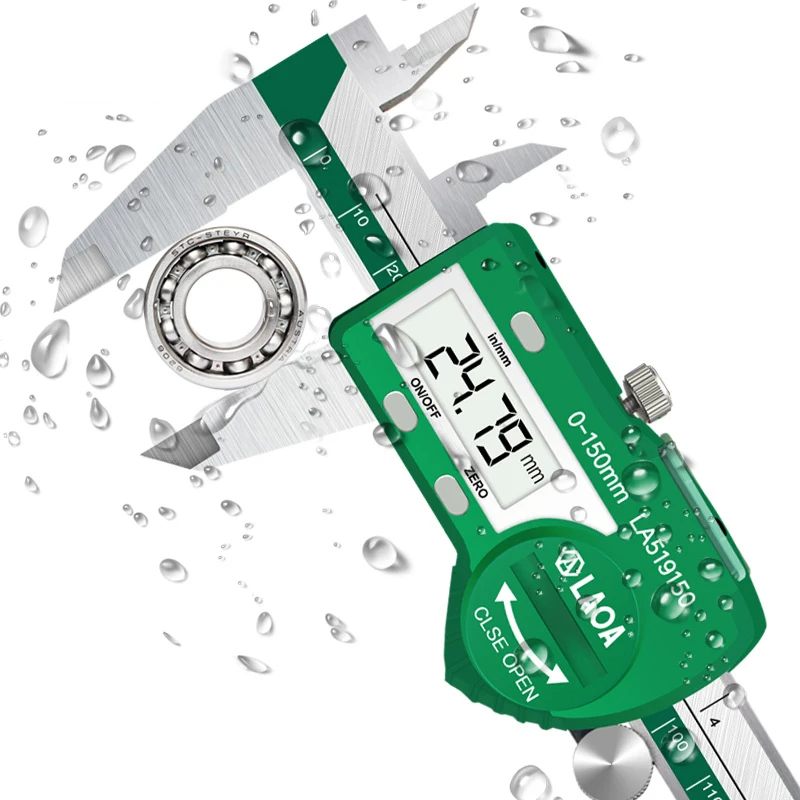 Digital Caliper 150Mm Stainless Steel - LAOA Digital Vernier Caliper 6 inch