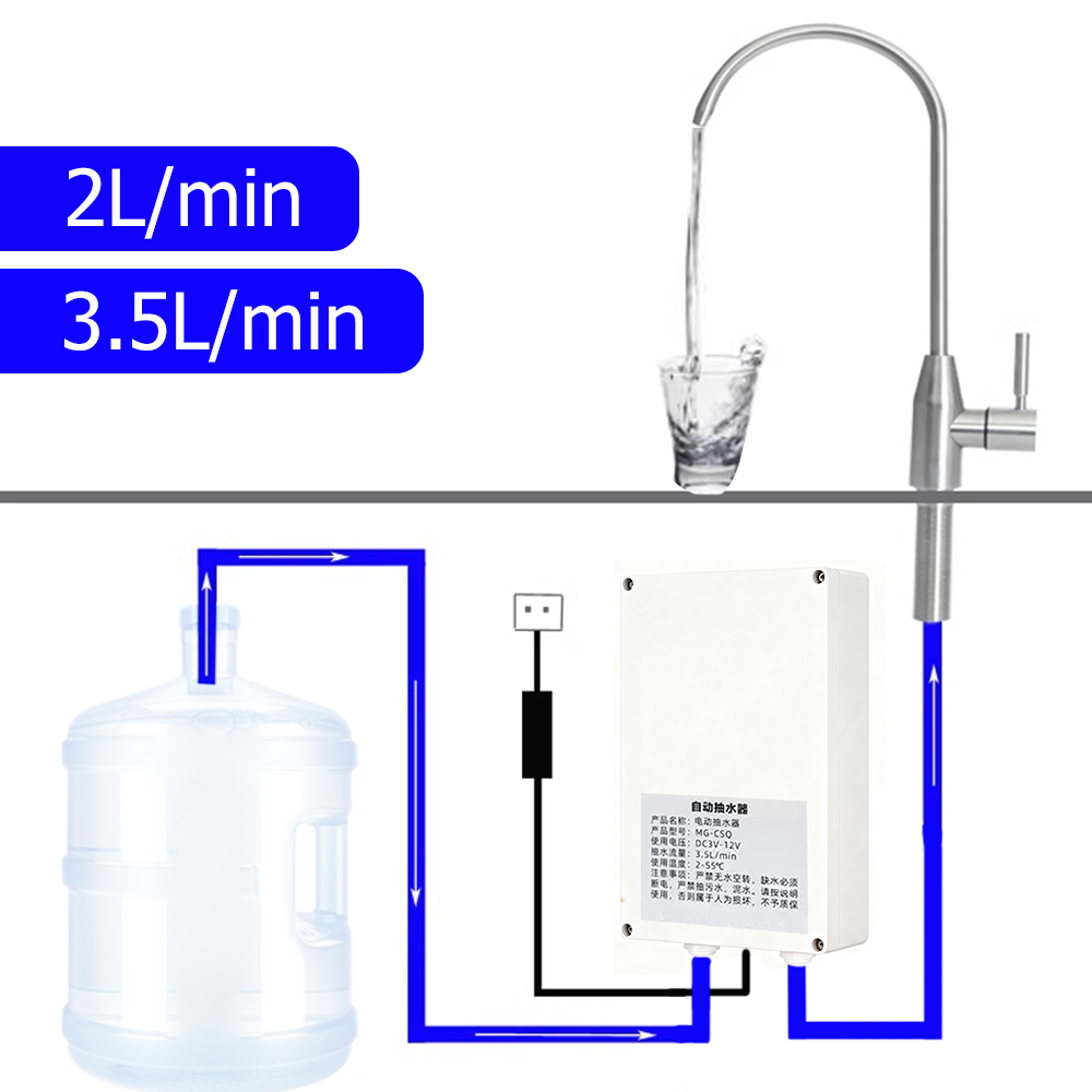 Mini Peristaltic Pump 12V - Caravan Kitchen Electric Water Pump Faucet