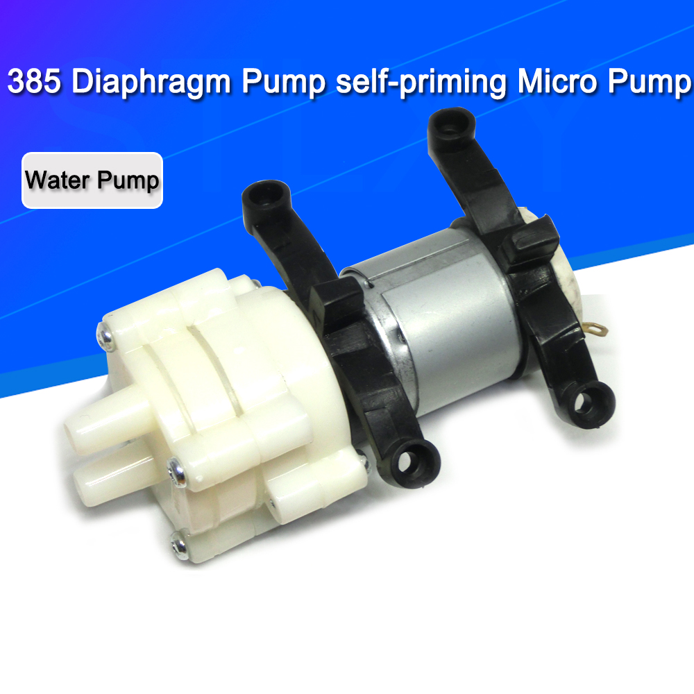 Mini Peristaltic Pump 12V - 385 DC 6V-12V High Temperature resistance