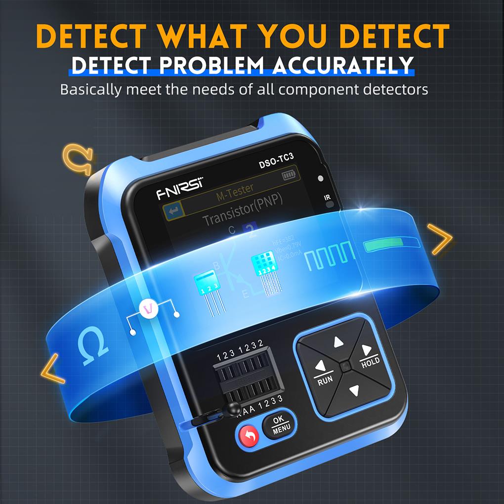 Fnirsi Digital Oscilloscope Handheld - FNIRSI DSO-TC3 3in1 Mini Handheld Digital