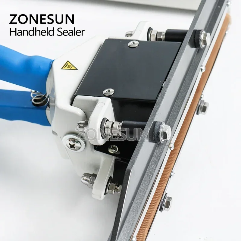 Plastic Bag Impulse Heat Sealer - ZONESUN 400mm Direct-heat Plier Portable Impulse