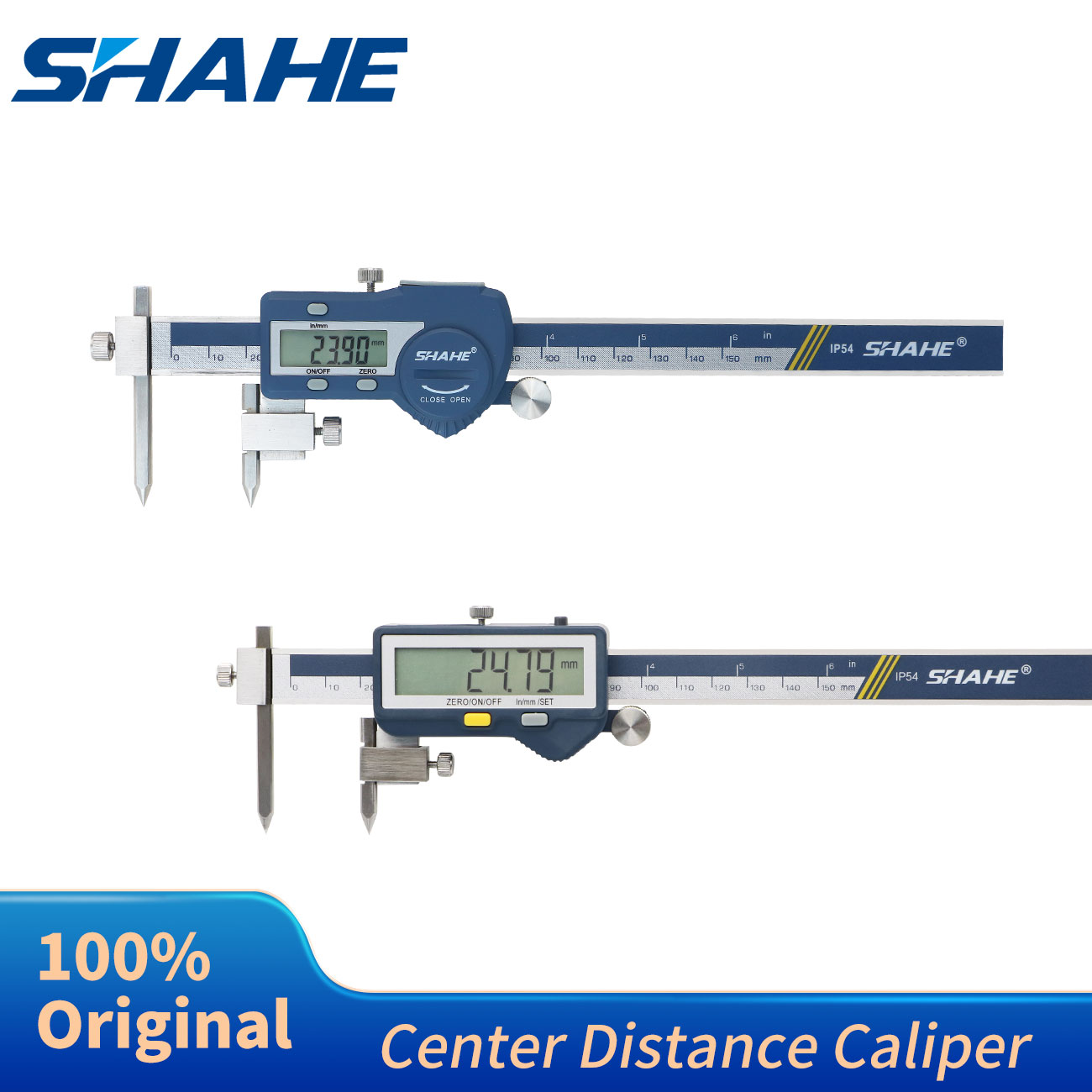SHAHE 5-150/5-200/5-300mm Digi - Digital Caliper 150Mm Stainless Steel 评论和价格