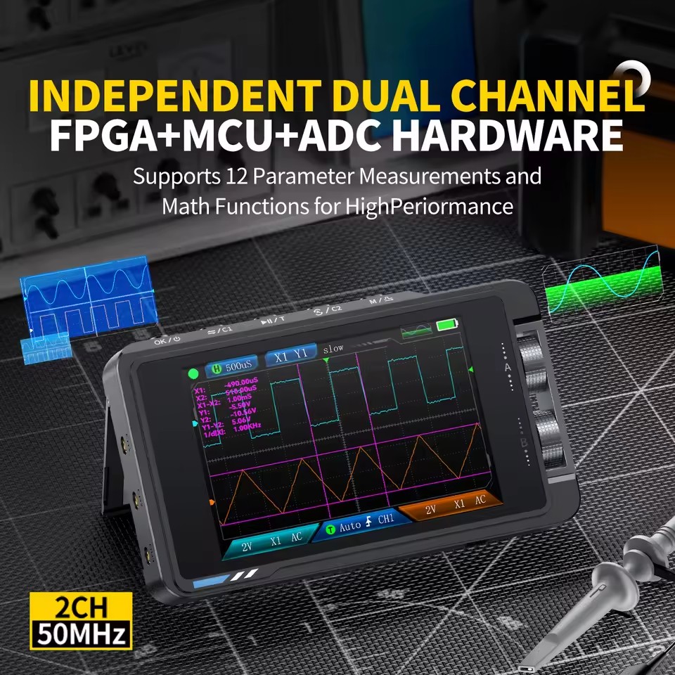 FNIRSI DS215H Handheld Small H - Fnirsi Digital Oscilloscope Handheld 评论和价格