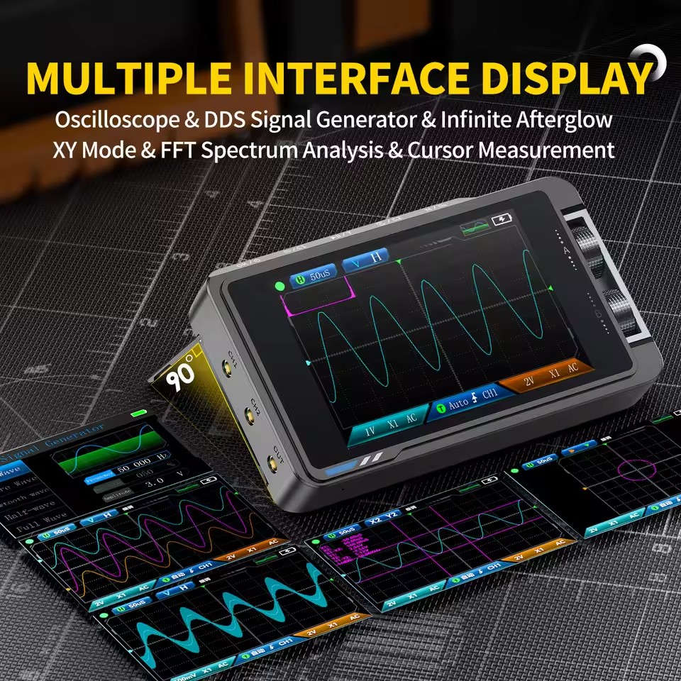 FNIRSI DS215H Handheld Small H - Fnirsi Digital Oscilloscope Handheld 评论和价格