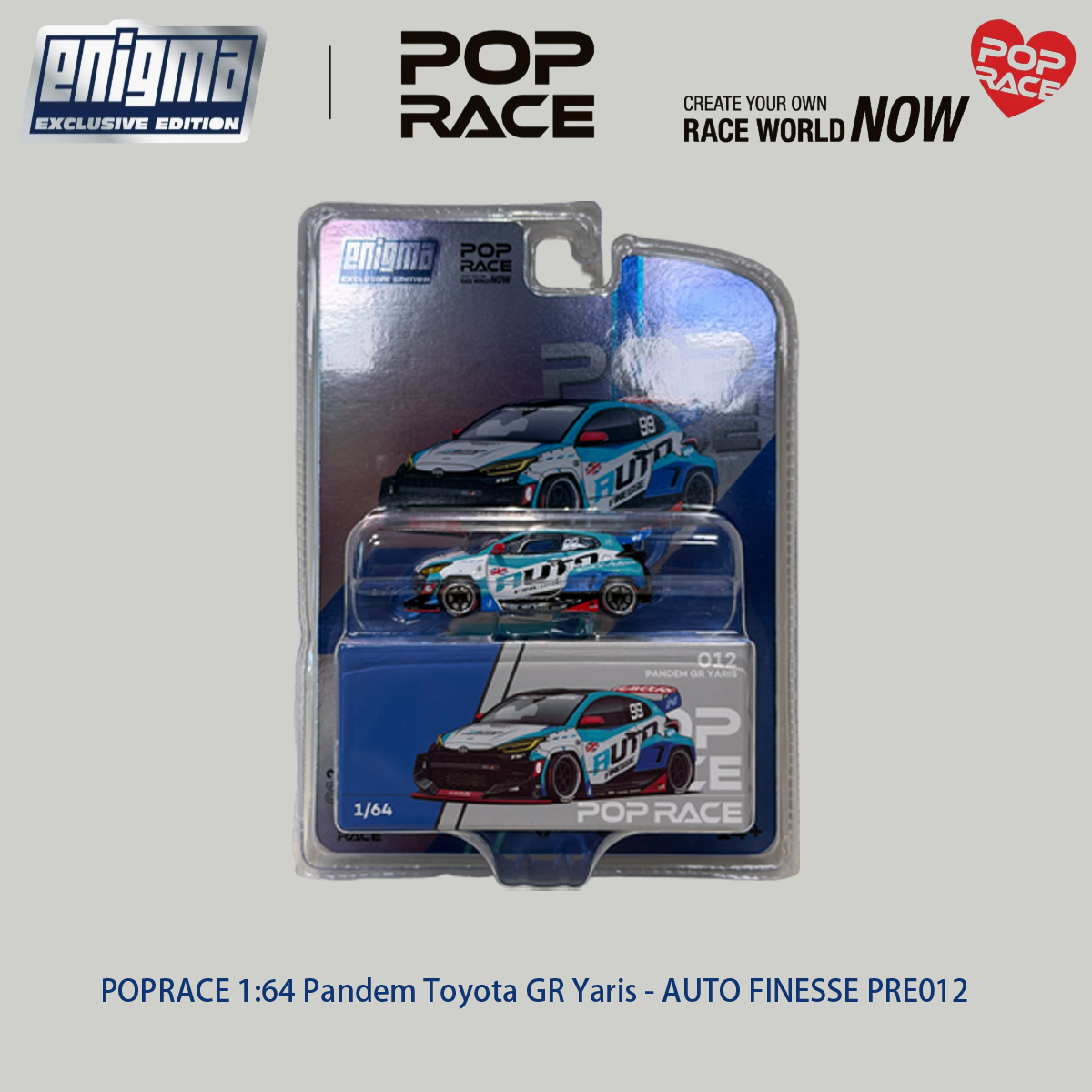 POP RACE 1:64 Blister Pack Set - Packaging 评论和价格