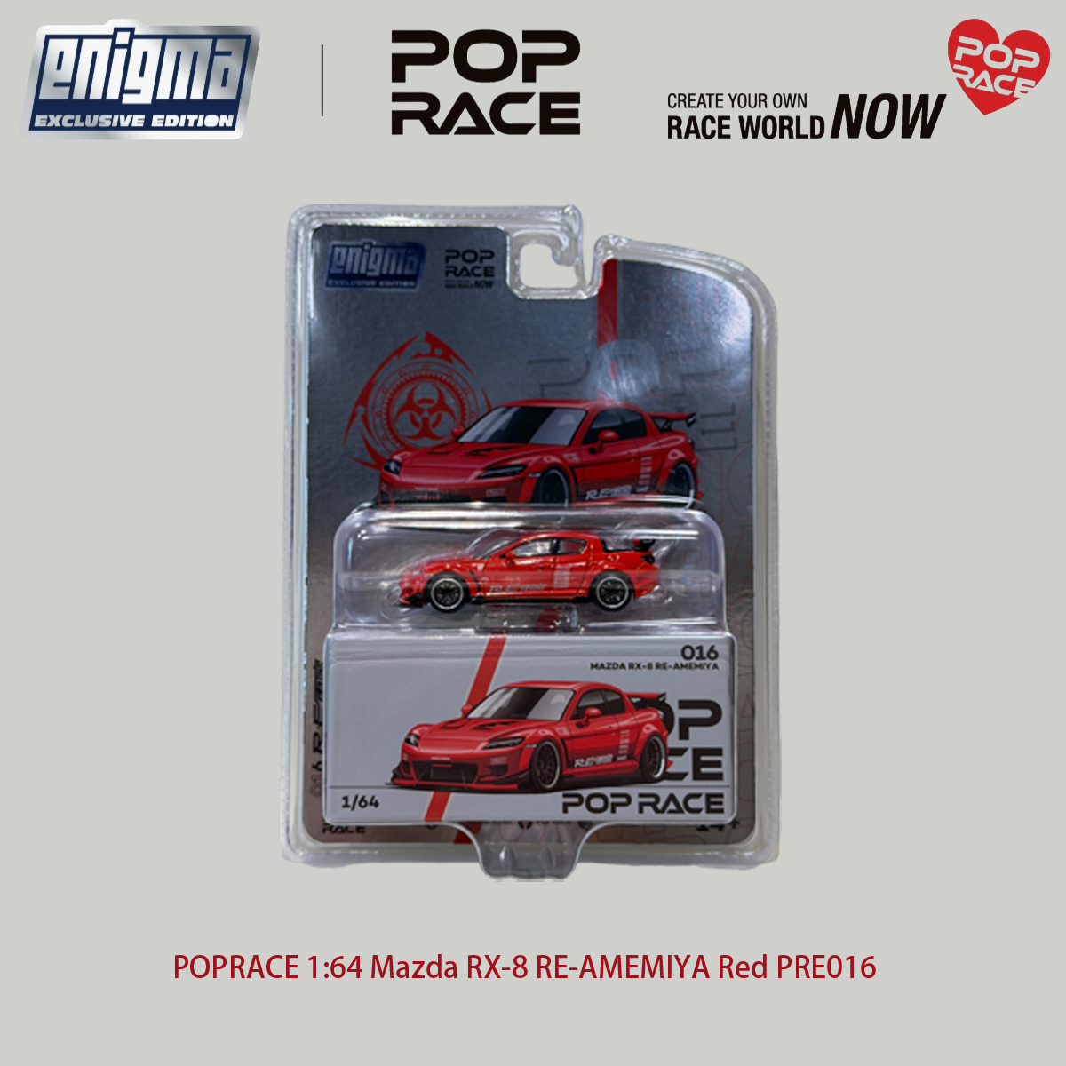 POP RACE 1:64 Blister Pack Set - Packaging 评论和价格