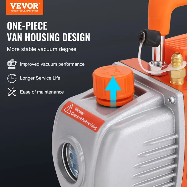 VEVOR 5 Gallon Vacuum Chamber  - Vacuum Chamber Kit With Pump 评论和价格