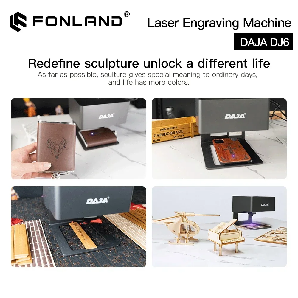 DAJA Laser Engraver CNC DIY DJ - Fiber Laser Marking Machine 30W 评论和价格