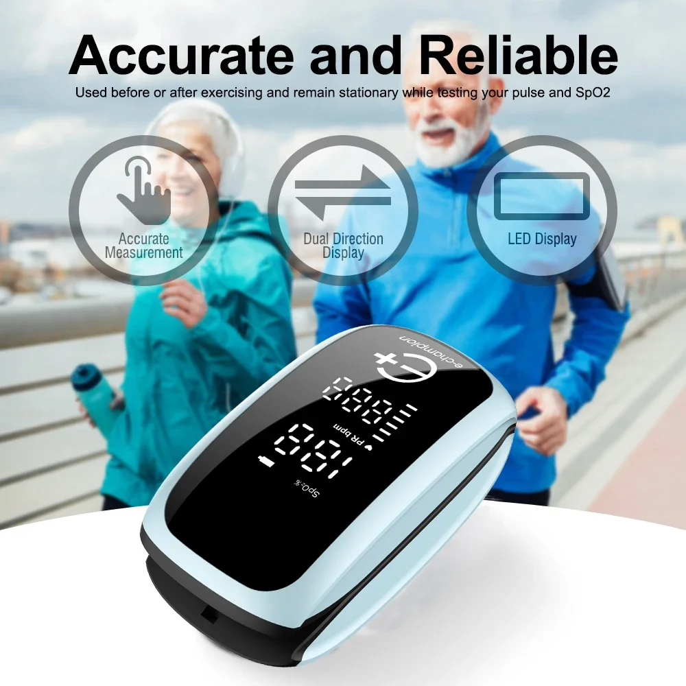5PCS Rechargeable Medical Oxim - Pulse Oximeter Fingertip Rechargeable 评论和价格