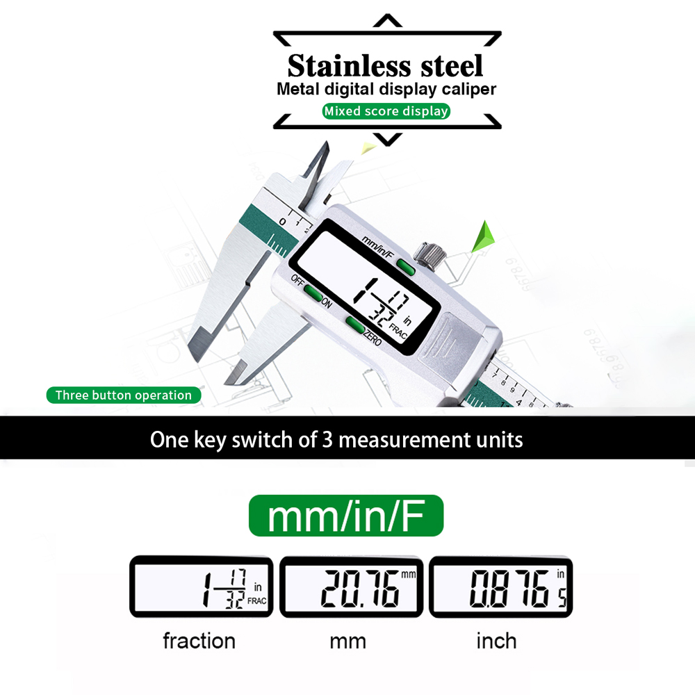 Stainless Steel High Accuracy  - Digital Caliper 150Mm Stainless Steel 评论和价格