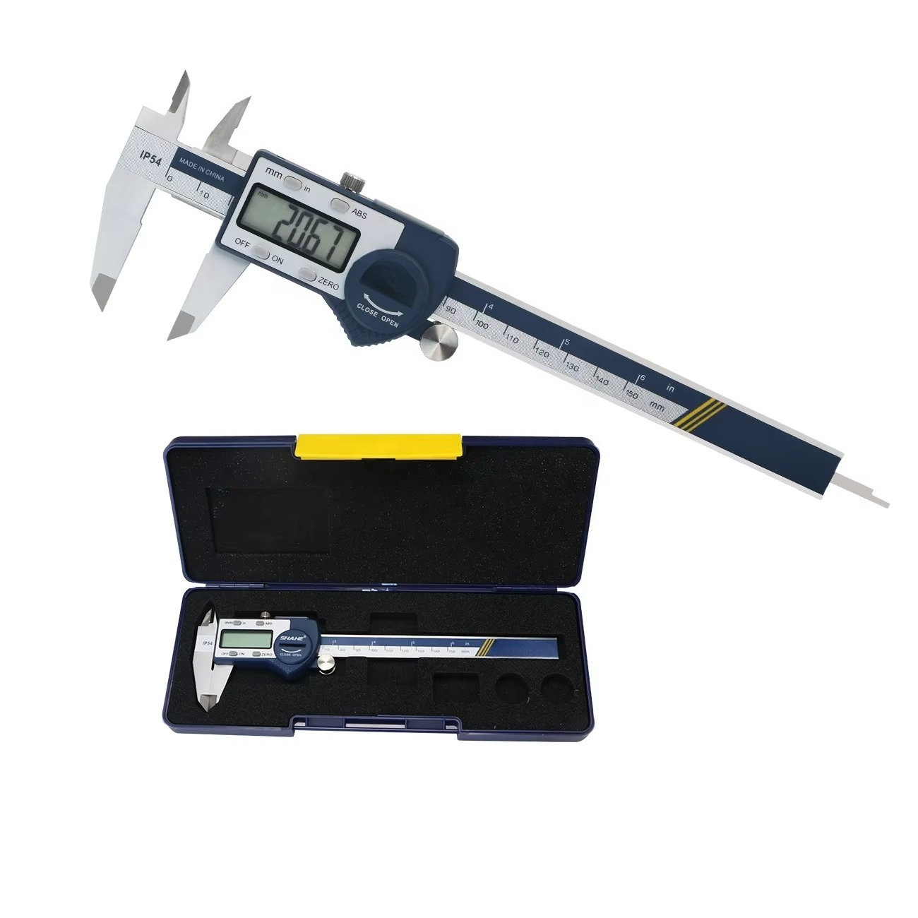 IP54 0-150mm Digital Vernier C - Digital Caliper 150Mm Stainless Steel 评论和价格