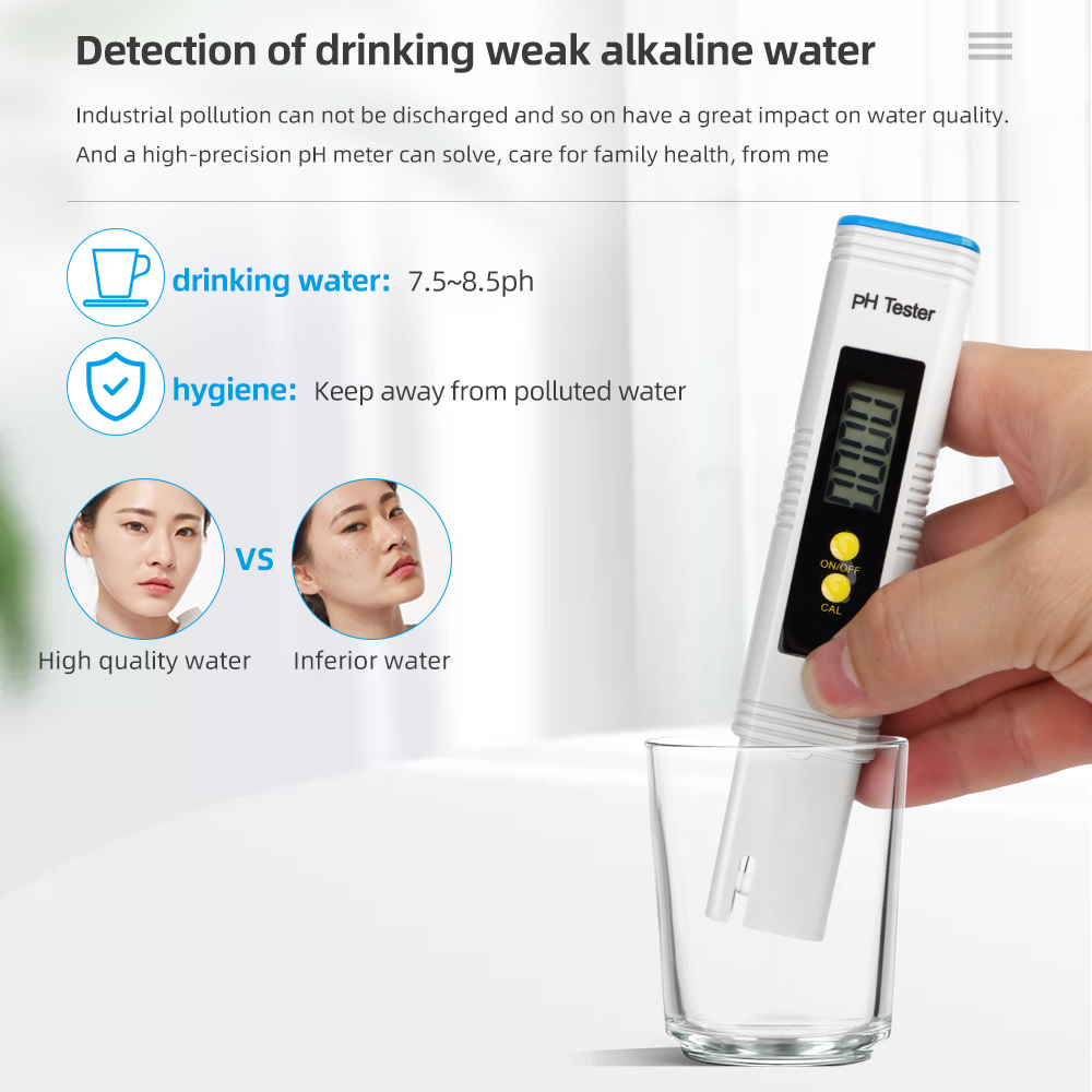 Water Quality Tester LCD Digit - Ph Meter Digital Water Tester 评论和价格