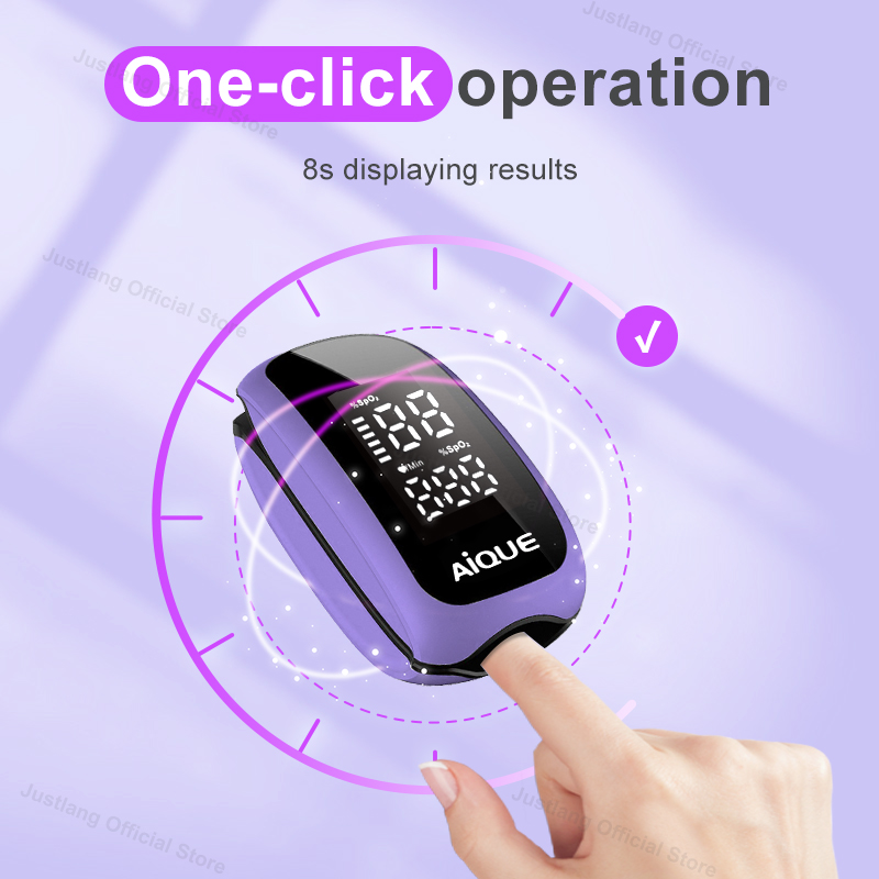 AiQUE Rechargeable Digital Fin - Pulse Oximeter Fingertip Rechargeable 评论和价格