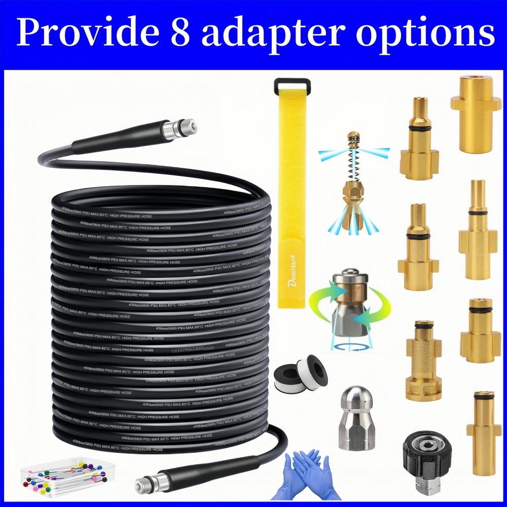 0.5~50m Sewer Cleaning Hose Hi - Vacuum Chamber Kit With Pump 评论和价格