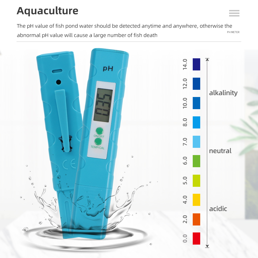 PH Meter Aquarium Pocket Pen 0 - Ph Meter Digital Water Tester 评论和价格