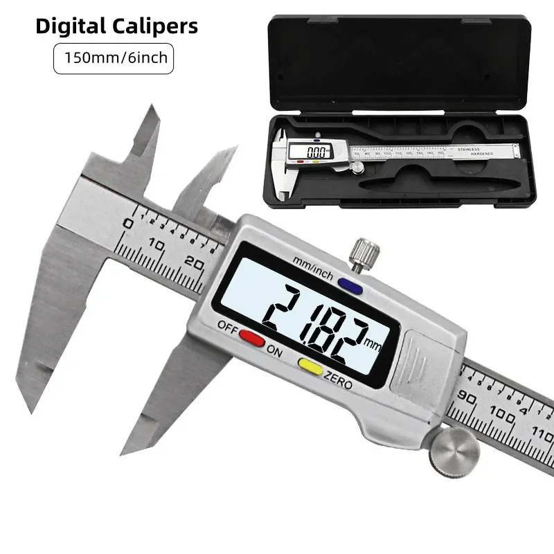 Measuring Tool Stainless Steel - Digital Caliper 150Mm Stainless Steel 评论和价格