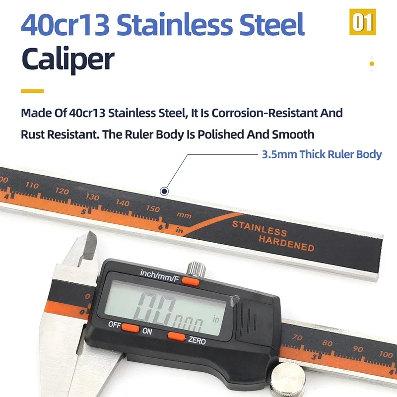Fraction Metal Caliper Digital - Digital Caliper 150Mm Stainless Steel 评论和价格