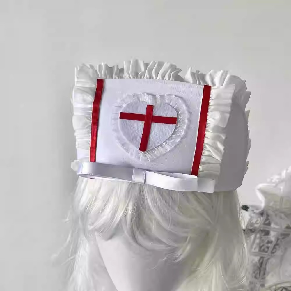 Cosplay nurse cap hat Accessor - Medical Supplies 评论和价格