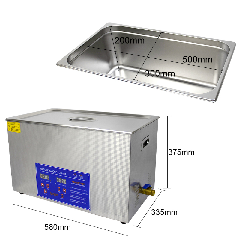 30L Digital Ultrasonic Cleaner - Ultrasonic Cleaner 30L Industrial 评论和价格
