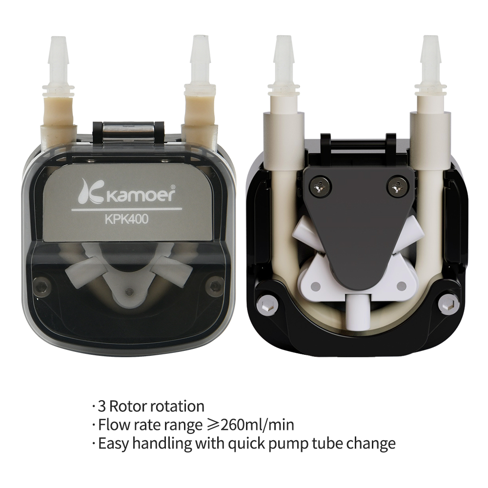 Kamoer 400ml/min KPK400 High F - Mini Peristaltic Pump 12V 评论和价格